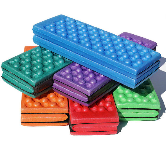 XPE Outdoor Folding Cushion Four-fold Portable Moisture-proof Foam Floor Mat Honeycomb Eight-fold Small Seat Cushion Cool-proof Butt Mat