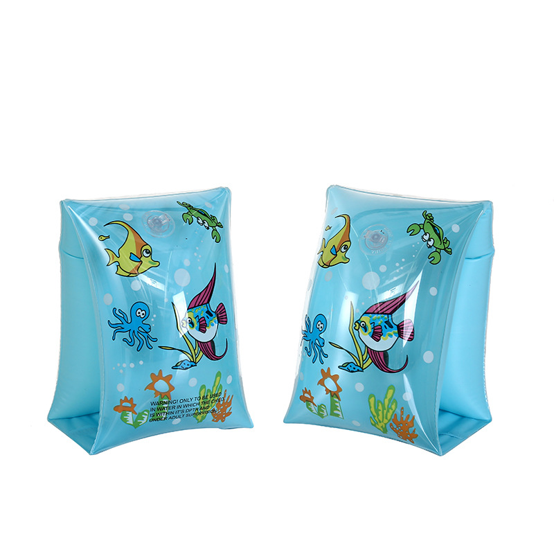 New eco-friendly PVC children's small fish arm ring cute cartoon children's swimming arm ring spot wholesale