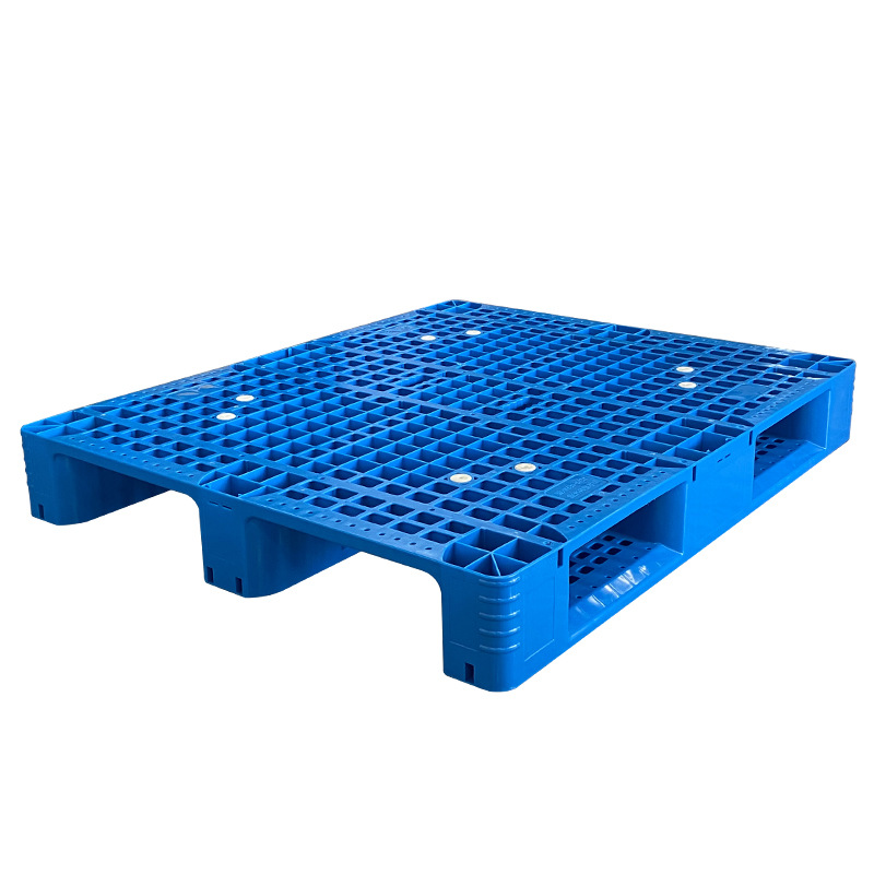 Plastic pallet grid Sichuan word moisture-proof plastic plate pallet rectangular forklift logistics pallet plastic pallet