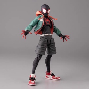 Marvel SHF Spider-Man Parallel Universe 2 Vertical and Transverse Universe Miles Movable Boxed Hand Model