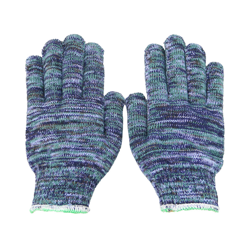 Cotton Gloves Labor Protection Men's Large, Medium and Small Size Average Size Work Breathable Non-Slip Cotton Yarn Work Gloves