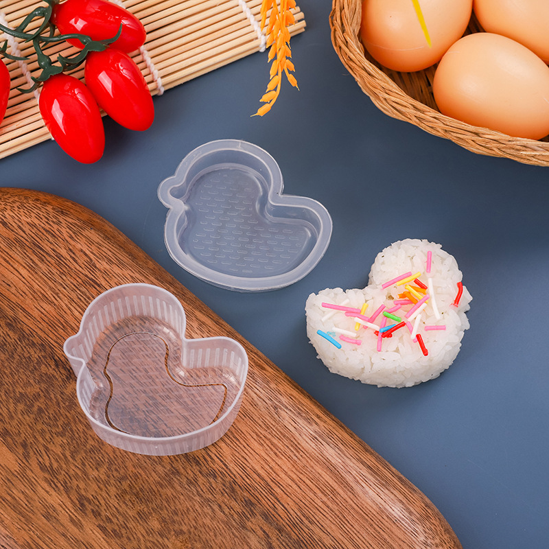 Five-piece transparent rice ball mold sushi mold children's rice DIY mold sushi cartoon seaweed rice mold