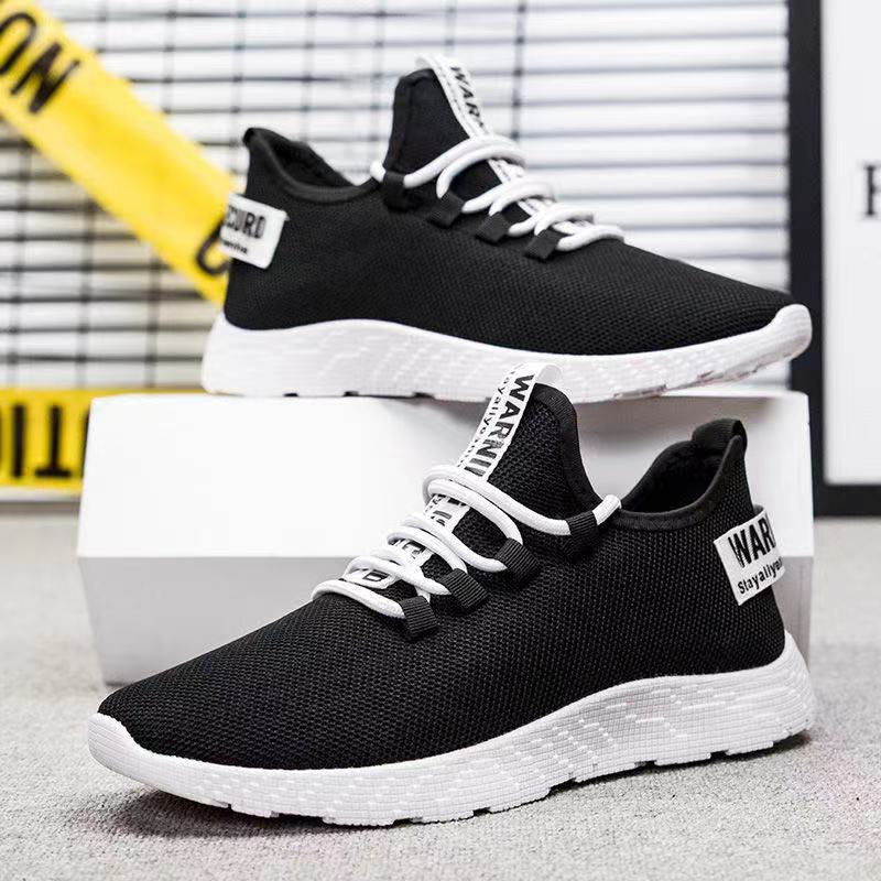 A generation of men's lace-up comfortable lightweight running shoes sneakers soft bottom Korean trend wholesale shoes