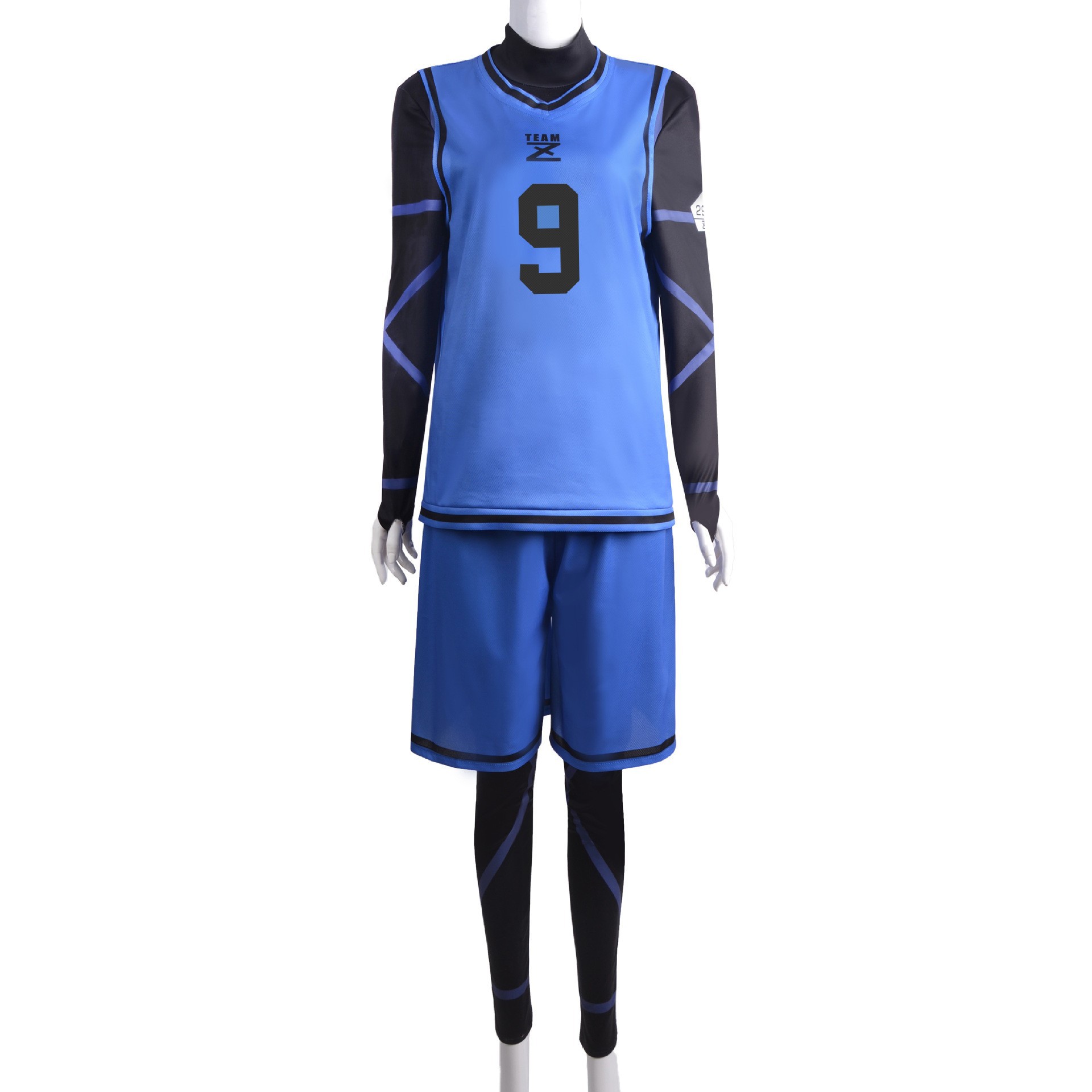 BLUELOCK Blue Prison Jersey cos Jie Shi Yi Bee Le Back to Thousand Cut Leopard Ma Kingdom Divine Cosplay Suit