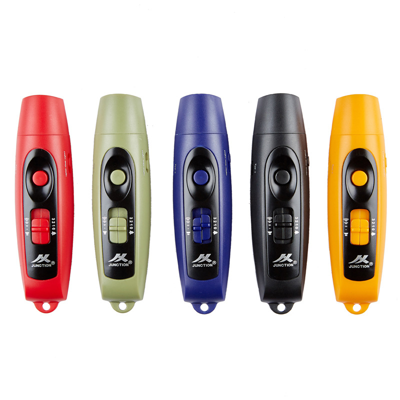 Electronic Whistle USB Rechargeable Whistle Sports Competition Traffic Pet Training Outdoor High decibel Whistle with Light