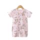 2024 New Baby jumpsuit Newborn Climbing Wear Short-sleeved Thin Ha-ha Clothes Baby's Clothing Baby Wrap Fart Clothes