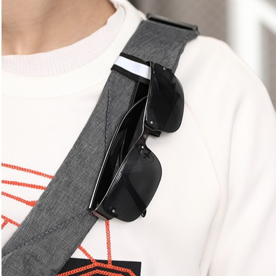Gun Bag Chest Bag Amazon Cross-border New Outdoor Casual Chest Satchel Lightweight Simple Large Capacity Underarm Chest Bag