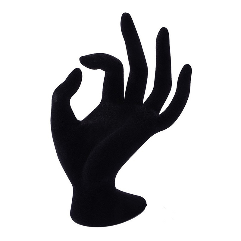 Ring display plastic OK hand touch shooting props bracelet necklace display jewelry display rack spot wholesale