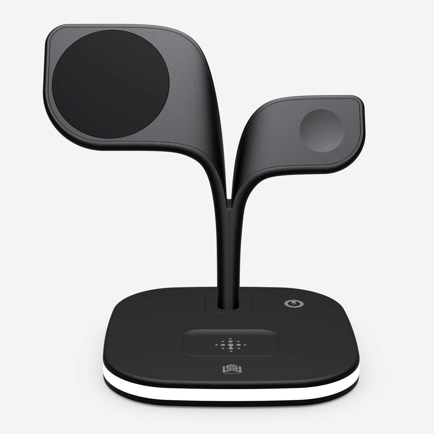 Factory direct new magnetic wireless charger three-in-one bracket suitable for mobile phone headset watch fast charging