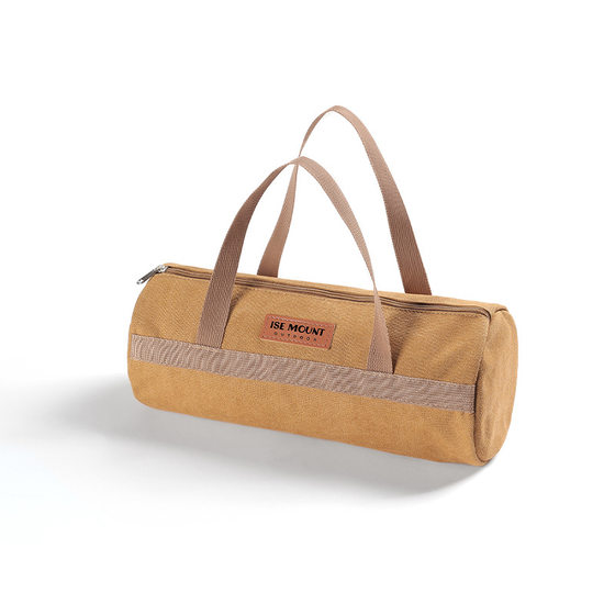 Outdoor Camping Accessories Storage Bag Tent Wind Rope Nail Tool Storage Bag Camping Handheld Nail Bag Cylinder Bag