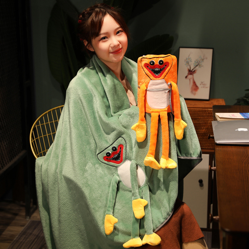 Cross border poppy doll poppy playtime sausage monster doll huggywuggy poppy blanket blanket