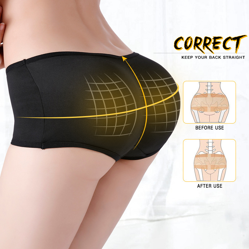 Hip Pants Fake Ass Belly Pants Hip Full Hip Peach Breathable Invisible Shaping Pants with Hip Pad Fake pp