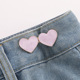 Color cloud heart purple