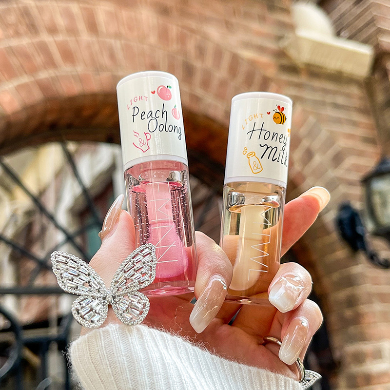 Ogalaini Lip Oil Essence Oil Honey Lip Oil Milk & White Peach Oolong Lightening Lip Essence Honey Essence