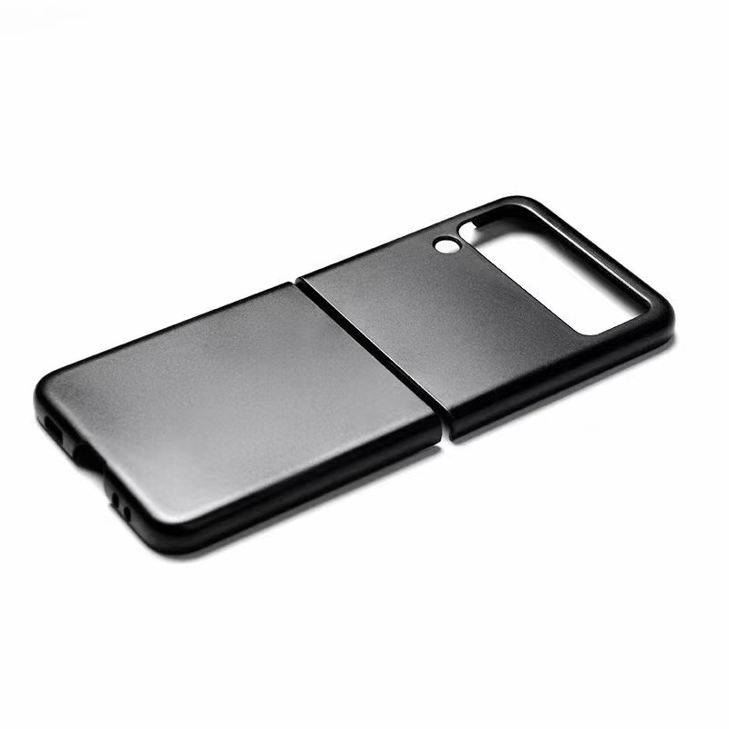 Применимо для Samsung ZFlip6 чехол для телефона прозрачный акриловый складной экран анти-падение zflip5 защитный чехол для шлифовального ПК корпус