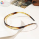 PCU-shaped thin headband-gradient tortoise shell