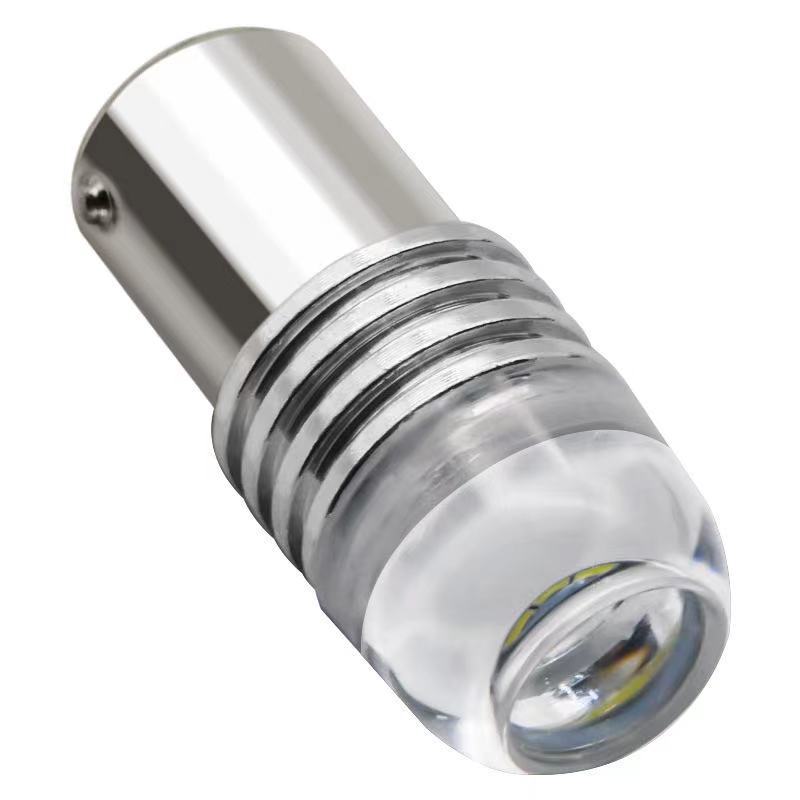 Motorcycle steering brake light 1156 1157 5630 3 lights 7440 7443 concave lens P21W BAY15D