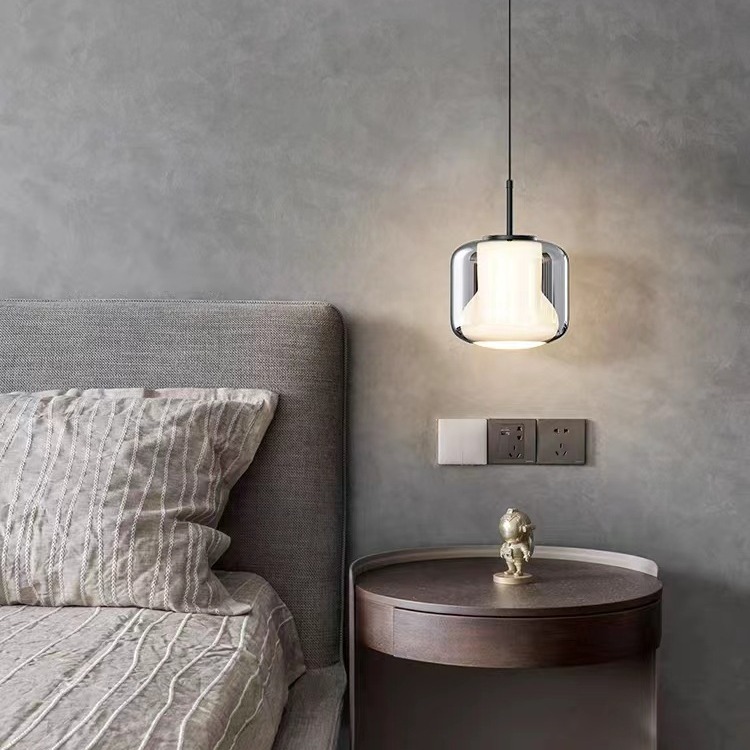 Modern Simple Nordic Light Luxury Creative Bedroom Bedside Lamp Designer Minimalist Combination New Chinese Restaurant Chandelier