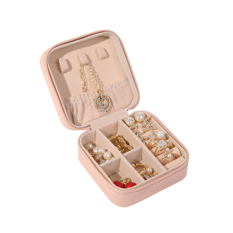 Jewelry box jewelry storage box portable travel jewelry storage box manufacturers spot jewelry box wholesale