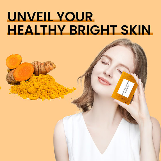 Cross-border foreign trade European and American TK turmeric soap lemon soap kojic acid soap ginger handmade cold soap Bath face washing soap