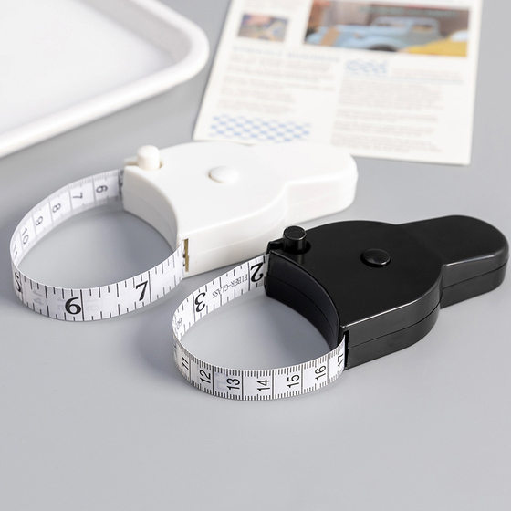 Automatic precision measuring ruler waist ruler three-circumference ruler arm circumference belly leg circumference body circumference head circumference multifunctional special soft ruler