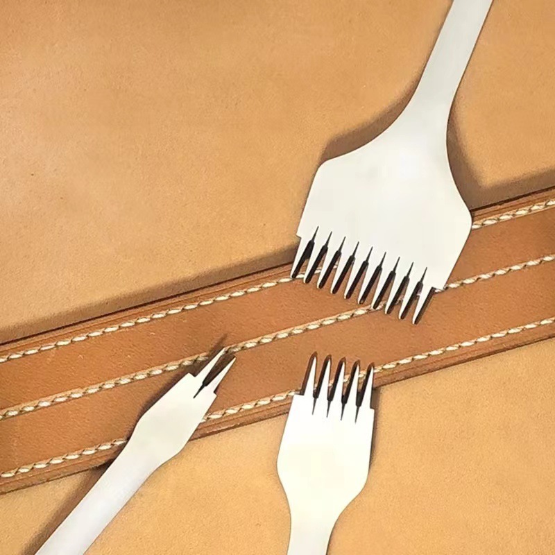 New Power Leather Tools Oblique Flat Chop Oblique Flat Chop French Oblique Flat Chop 2.7/3.0/3.38/ 3.85 Spacing