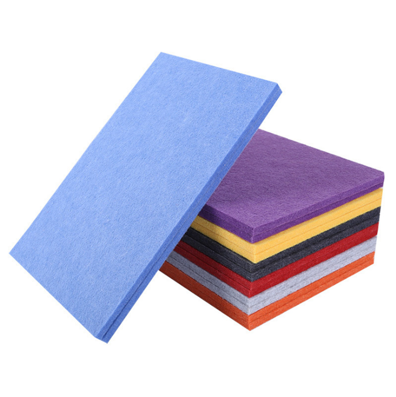 Polyester Fiber Acoustic Board Wall Decoration Felt Sound Insulation Board Kindergarten Felt Wall Sticker KTV Piano Room Decorative Board