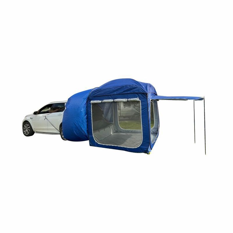 屋外エクステンションsuv車の後ろのテントの車の上のテントのトランクの車のトランクのテントの車の端の野外キャンプ|undefined