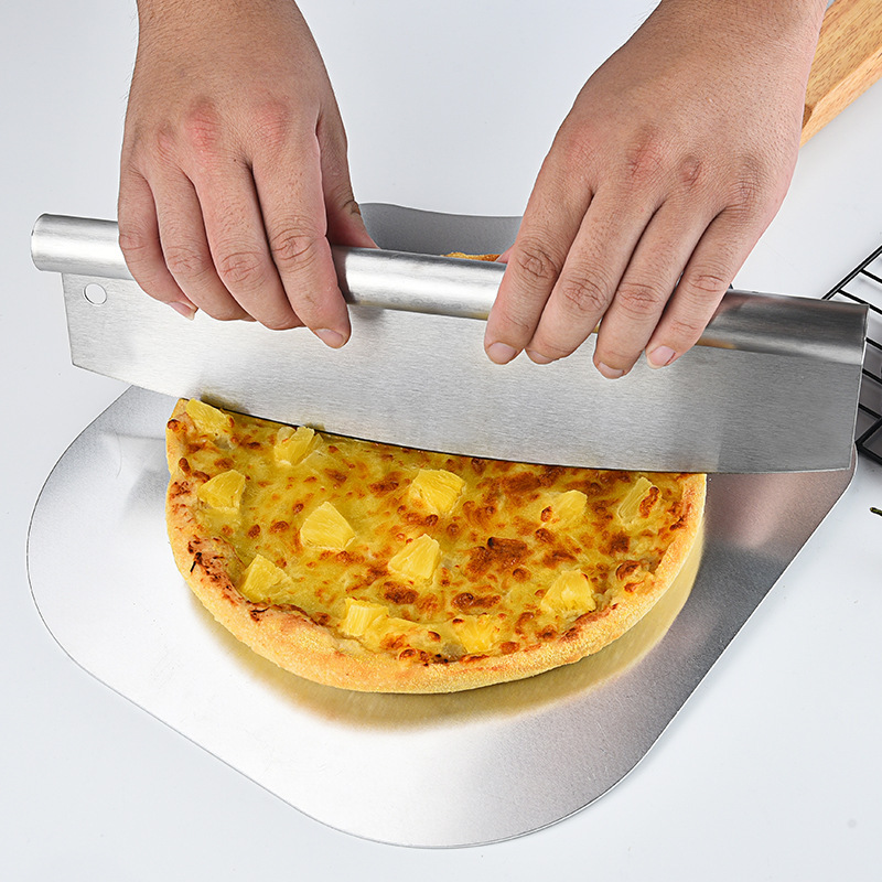 Pizza Shovel Folding Aluminum Pizza Shovel Combination Pizza Scimitar Wooden Handle Aluminum Pizza Shovel Baking Shovel Pizza Transfer Tool