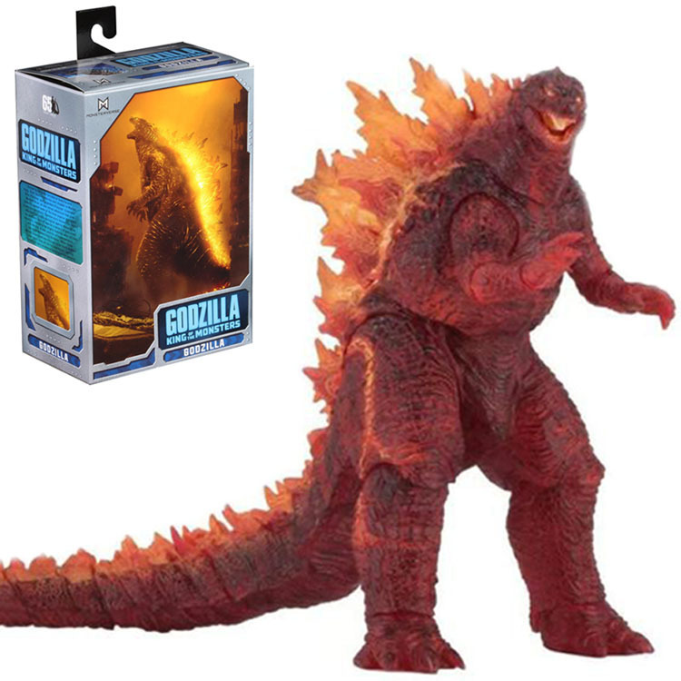 NECA 2019 Movie Red Lotus Godzilla Godzilla Nuclear Explosion Monster Movable Toy Model