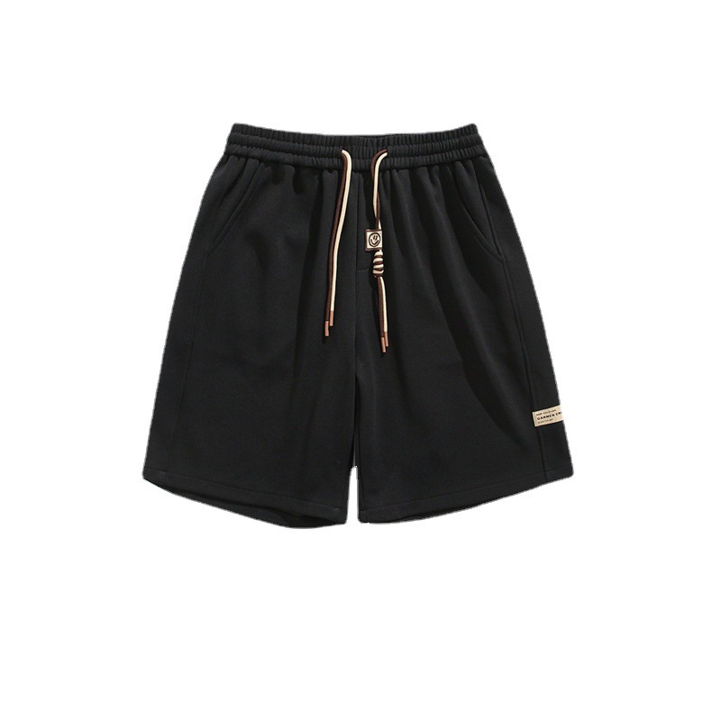 Waffle shorts men's summer thin fashion brand loose plus size Middle pants American sports boys casual shorts men