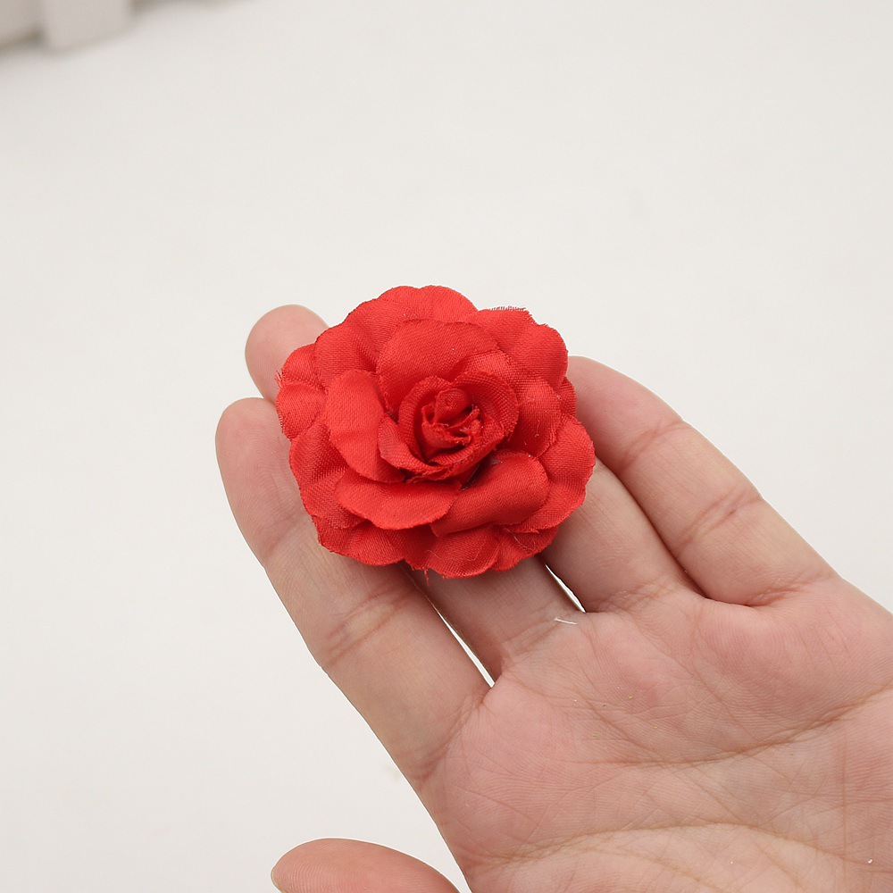 Artificial Rose head diy handmade decorative accessories fake flower