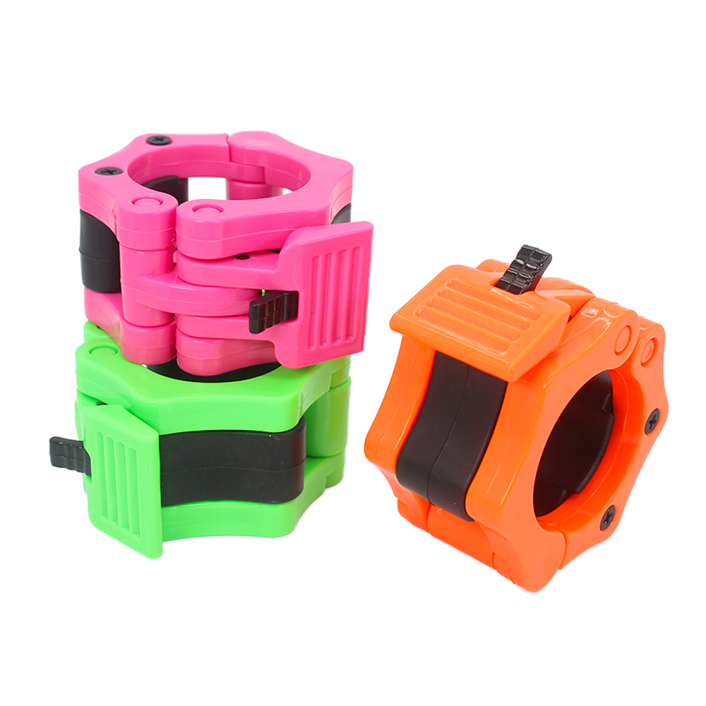 Barbell fixed buckle 5CM Olympic bar quick buckle barbell clip fitness Rod accessories 2.5cm dumbbell buckle