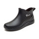 New men's and women's lovers rain boots waterproof shoes non-slip rain boots short tube fashion light sports Korean foreign trade Wholesale