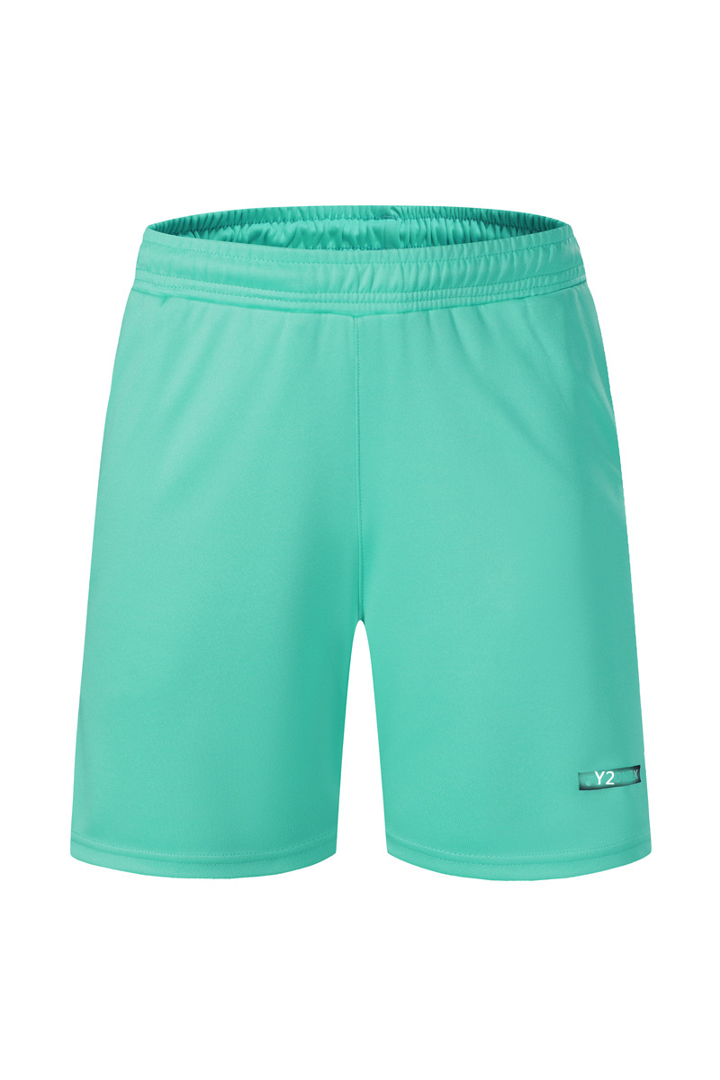 New Badminton Clothing Shorts Men's and Women's Sports Pants Universal Quick-drying Breathable Running Training Shorts Solid Color 92002