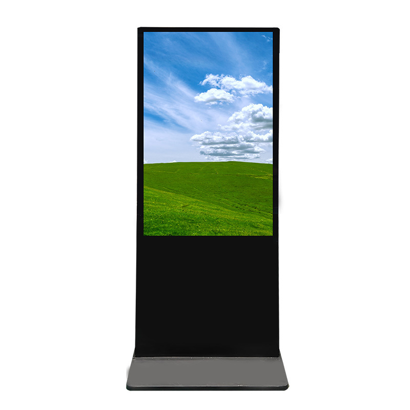 32/43/49インチ縦型液晶広告機着地コンピュータ知能一体型超薄型hd lcdディスプレイ|undefined