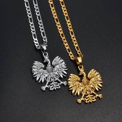 Amazon cross-border new Anne about Poland symbol eagle pendant European and American fashion polish jewelry necklace