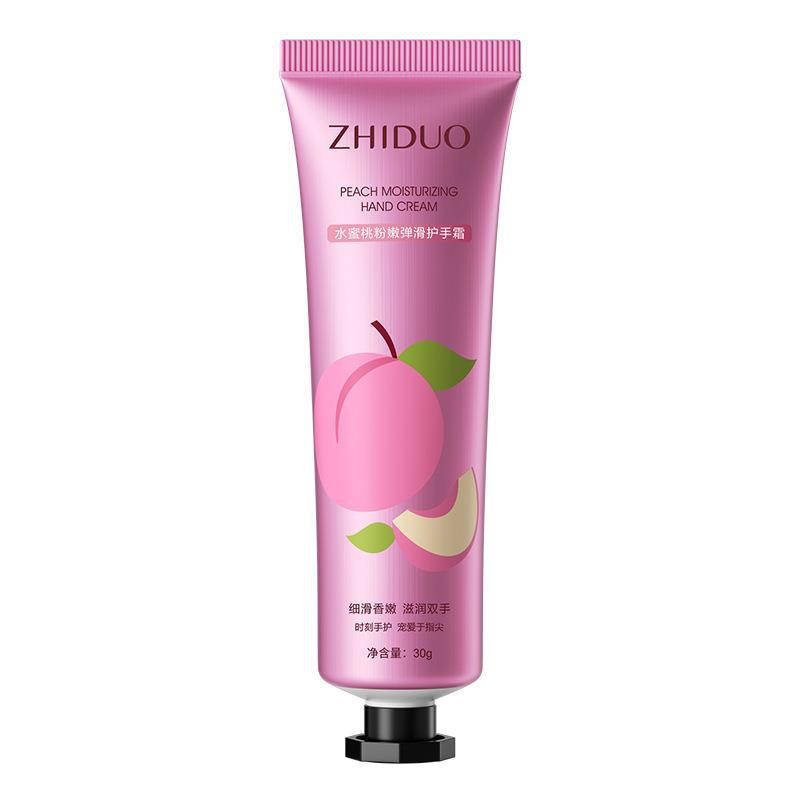 To flower hand cream fruit flower fragrance moisturizing hand mask cream moisturizing mild anti-dry portable hand cream wholesale