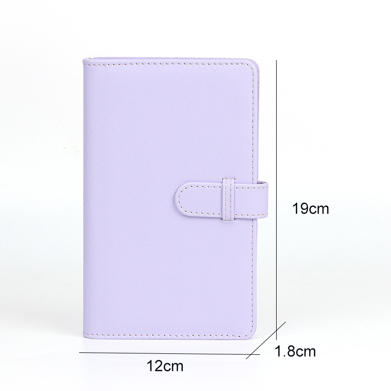 Factory spot Polo mini12 photo album 3 inch 108 solid color photo album