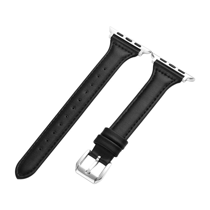 For Apple Watch Apple Watch Apple Leather Strap Iwatch Small Waist Microfiber Leather Strap