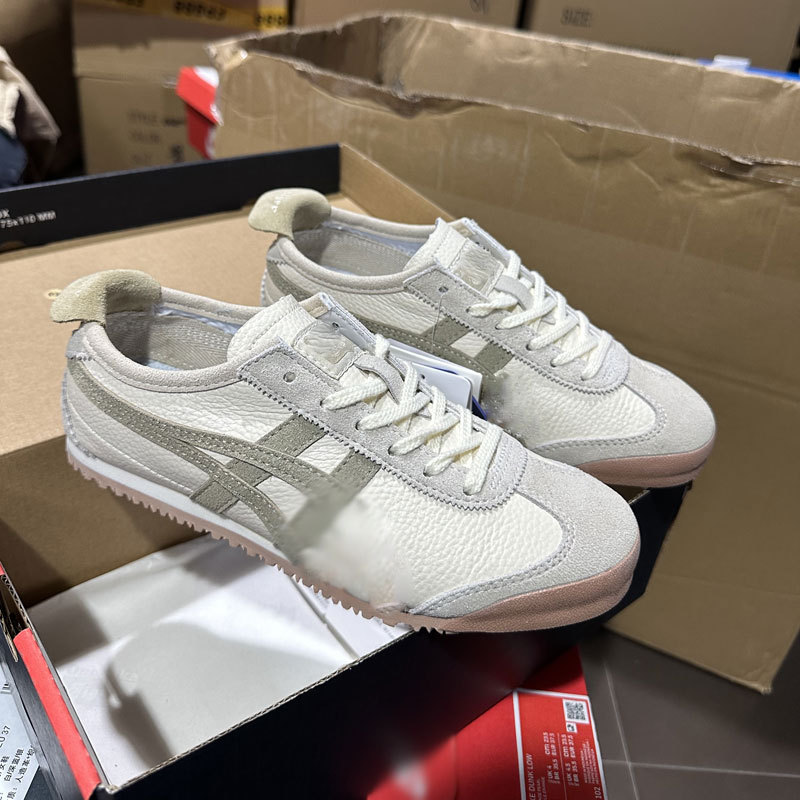 Putian Top Leather Onizuka Tiger Leather Men's and Women's Shoes Casual Summer Sneakers Couple's Sports Shoes Sneakers Slip-on Canvas