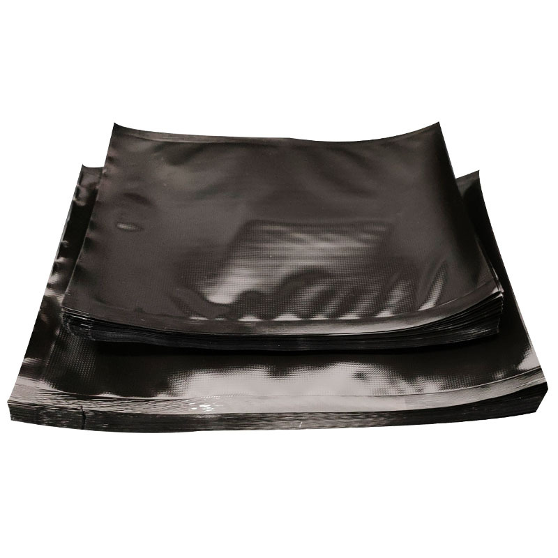 Cross-border supply of 20 Silk shading black grain vacuum bag food compression packaging bag steak Yin and Yang bag