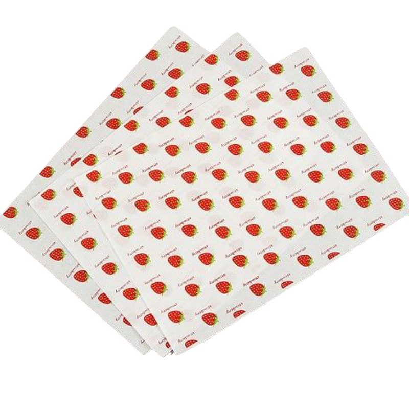 Sandwich wrapping paper oil-absorbing American oil-proof paper Hamburger paper tray bread plate pad paper Bento roll can be cut for home