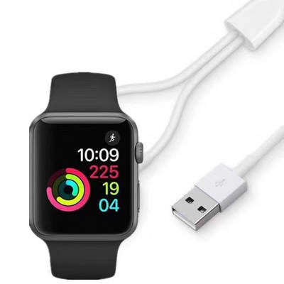 Three-in-one Apple Watch wireless charger magnetic suction one drag three iwatch8 magnetic charging cable fast charging applicable