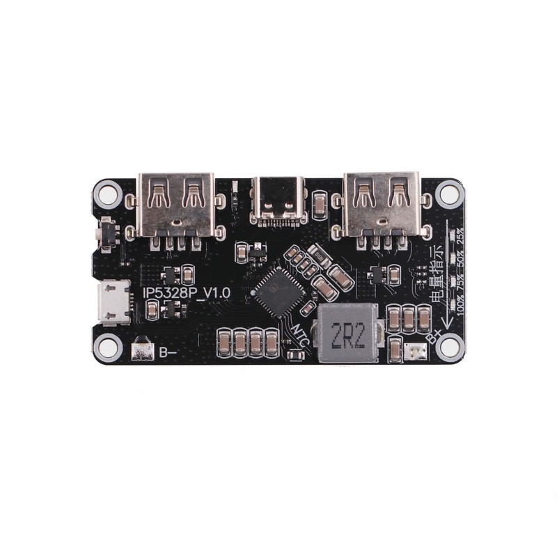 Ip5328p充電宝双方向急速充電モジュール移動電源ボード3.7v回転5v9v12v昇圧|undefined