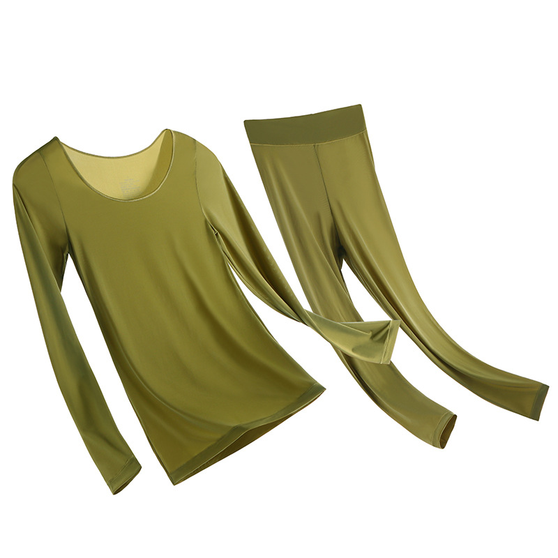 Women's slim-fit long-sleeved long-sleeved undershirt, suit warm long-sleeved long-sleeved undershirt_voghion.com