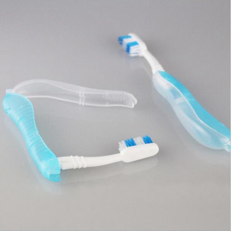 Cross-border Hot-selling Folding Toothbrush Comb Travel Adult Portable Toothbrush Storage Brushed Soft Hair Gift Advertising Toothbrush