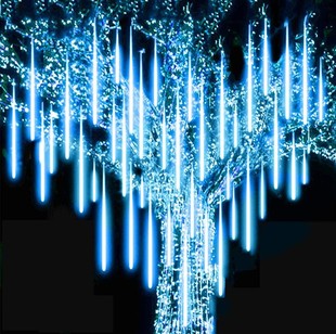 LED meteor shower lights Christmas decoration Meteor Lights LED holiday lights decorative lights curtain lights ice strip lights