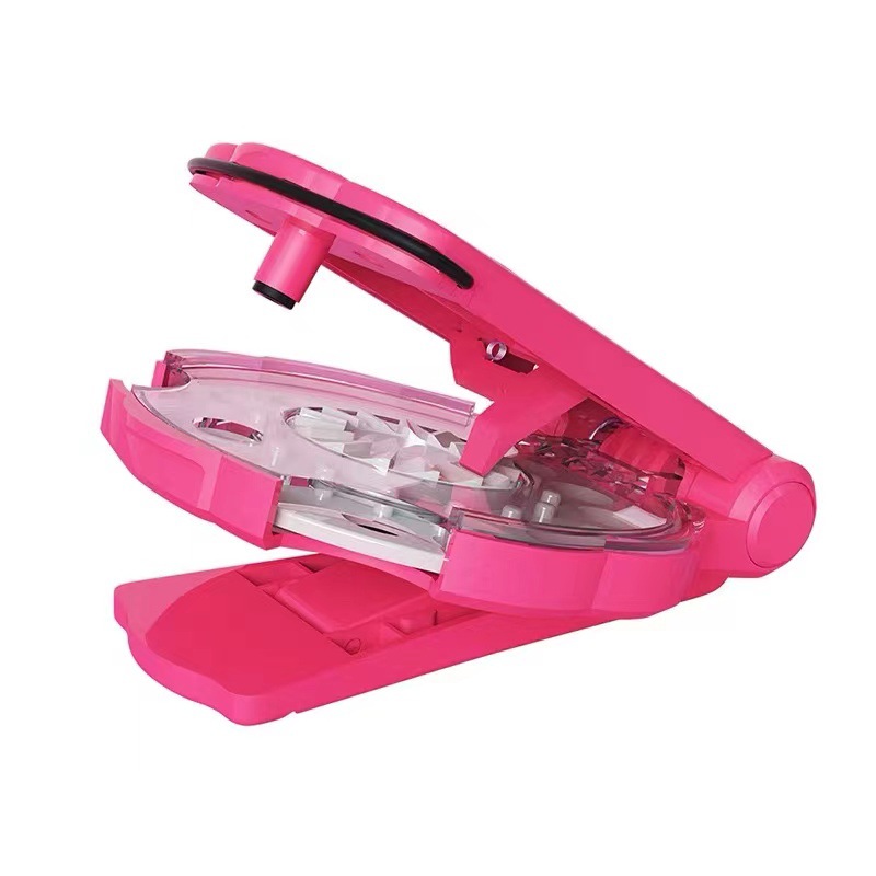 Cross-border magic drill blingbling girls play house nail drill head hair machine toy blinger