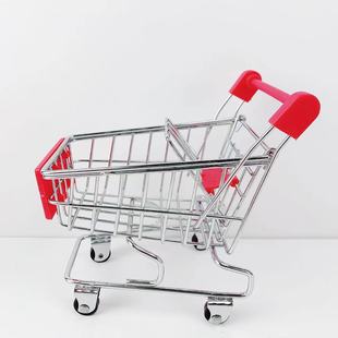 Little Red Riding Book Same Children's Simulation Toys Play Home Toys Mini Shopping Cart Supermarket Trolley